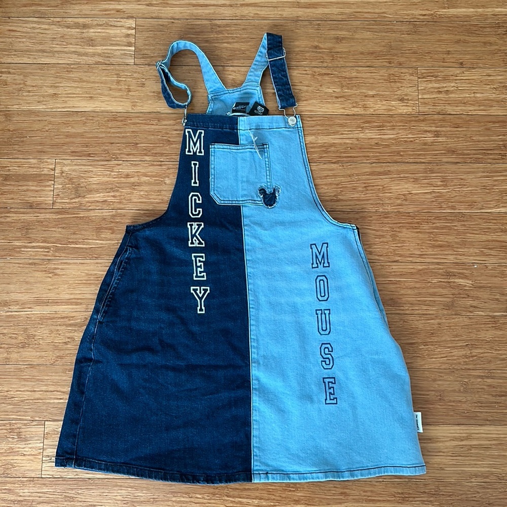 NWT Her Universe Mickey Mouse overall dress size L